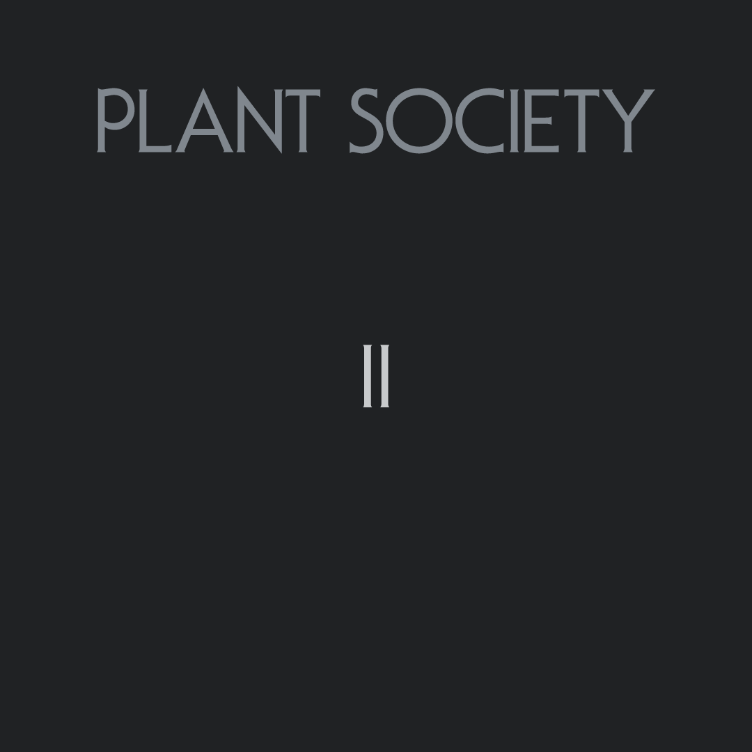 Plant Society - II - Front cover image